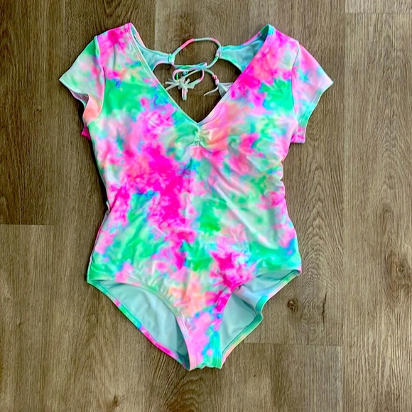 Other - Tie dye one piece swimsuit